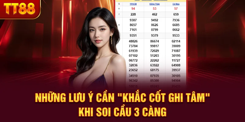 Soi Cầu Lô 3 Càng